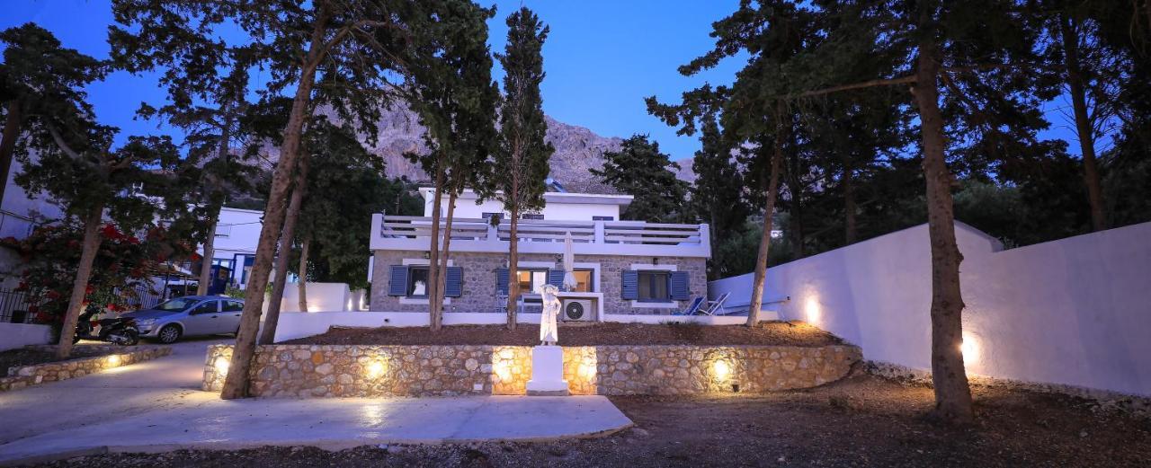 Marialenas House - Stone House At Myrties Beach Kalymnos ภายนอก รูปภาพ