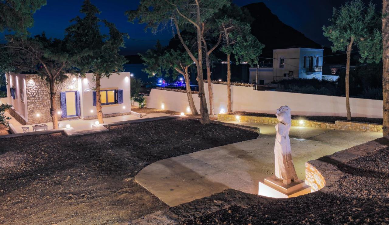 Marialenas House - Stone House At Myrties Beach Kalymnos ภายนอก รูปภาพ