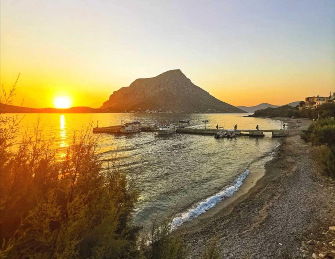 Marialenas House - Stone House At Myrties Beach Kalymnos ภายนอก รูปภาพ